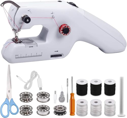 Máquinas de coser toyota 13 Onherm Máquina de Coser Eléctrica Portátil, Máquina de Coser...