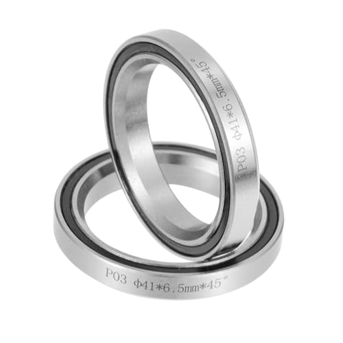 Totority Sealed Metal Headset Bearings 2pcs Set Bike Cycling Repair Prevents Water Dust