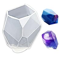 musykrafties Stampo in silicone a forma di cubo, per creazioni in argilla polimerica, sapone, resina epossidica, creazione di gioielli, 5,1 cm