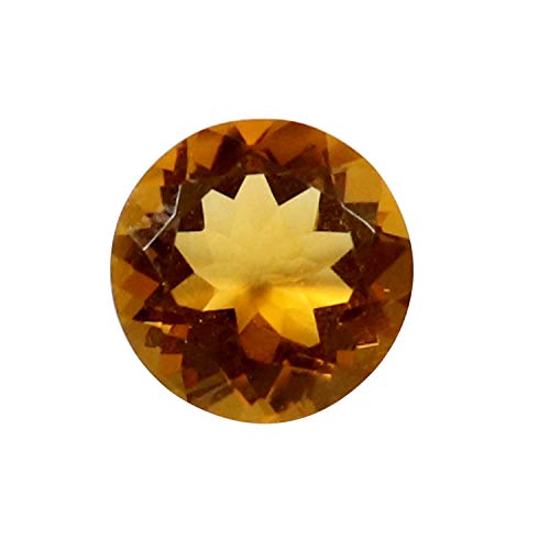 Citrine naturelle ronde de 2,65 carats pour sublimer vos tenues du quotidien
