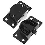 Fonctionnement stable et fluide : fonctionnement silencieux, la poulie de fenêtre est pratique à utiliser, roulette de fenêtre de porte coulissante d'armoire, roues de porte coulissante