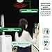 1 Set Door Sensor Chime, Motion Detector Door Bell for Business Store Entry Alert, Wireless LED Indicators& Vibration Welcome Buzzer Monitor Chime Alarm for Home Chimes When Opens