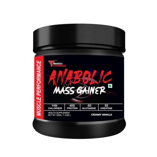 Image of Anabolic Mass Gainer, 500g, Creamy Vanilla