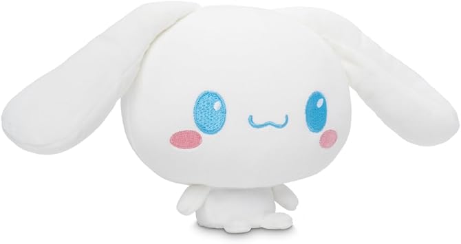 TeeTurtle Cloudheads Cinnamoroll Plush - 5-Inch Official Sanrio Stuffed Animal with Embroidered Details - Soft Cuddly Plush Toys for Kids, Teens, and Adults