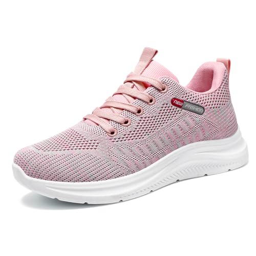 Image of Padgene Womens Sneakers Lightweight Tennis Walking Shoes Sports Running Shoes for Woman Mesh Breathable Gym Fashion Sneakers Athletic Comfortable Casual
