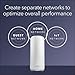 NETGEAR Orbi 870 Series Tri-Band WiFi 7 Mesh System (RBE872) - Router + 1 Satellite Extender, Security Features, Up to 21 Gbps, Covers Up to 6,000 Sq. Ft., 150 Devices, 10 Gig Internet Port, BE21000