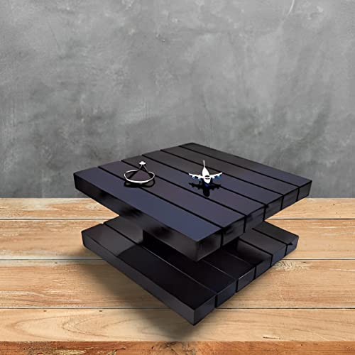 Image of Douceur Furnitures Solid Sheesham Wood Coffee Table with Storage for Living Room, Bedroom, Office & Cafe | Wooden Centre Table | Tea Table | Rich Walnut Finish | Fully Assembled