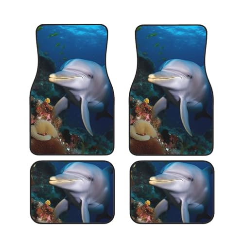Tapis de sol voiture antidérapants dauphin fini les sols mouillés