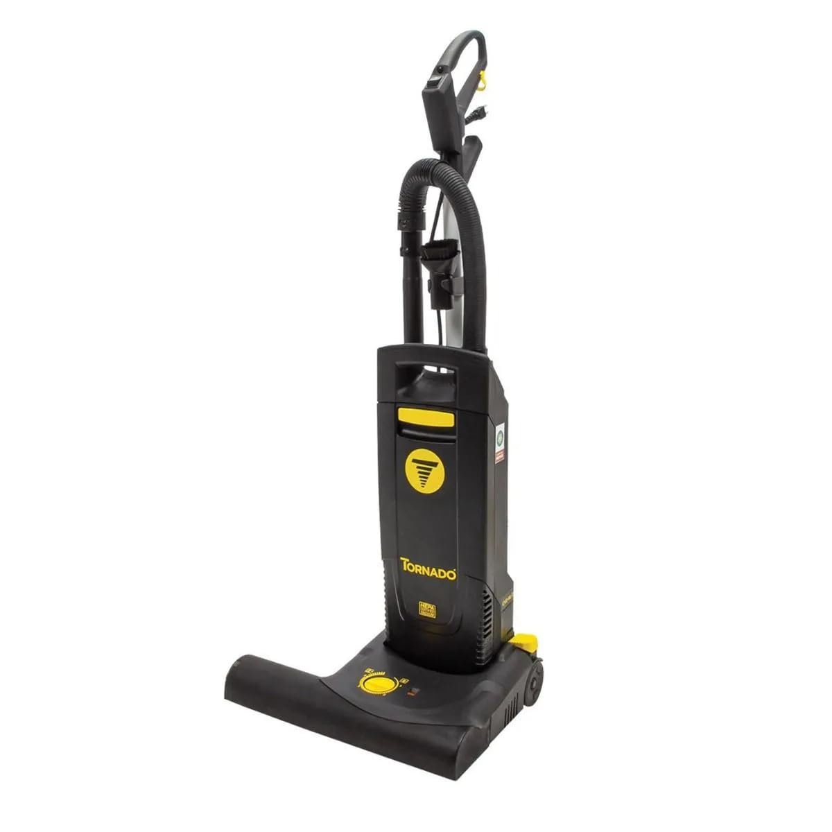 Tornado CVD 48 Dual Motor Vacuum Cleaner - Model 91442 19-Inch Commercial Upright Vacuum Powerful Suction On-Board Tools