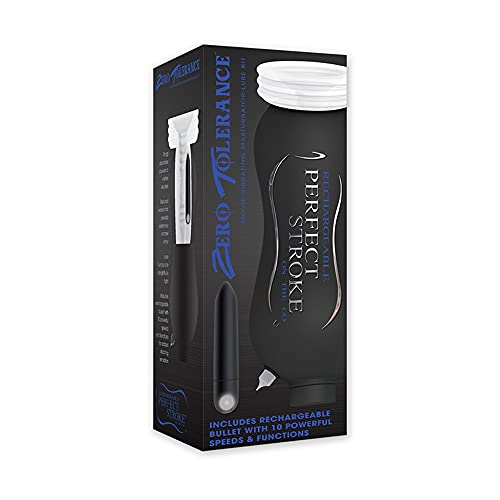Zero Tolerance Vibrating Perfect On The Go Masturbatore Clear 22 Cm