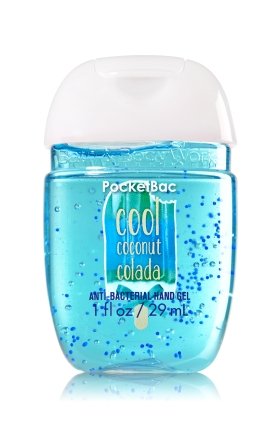 Bath & Body Works PocketBac Hand Sanitizer Gel Cool Coconut Colada