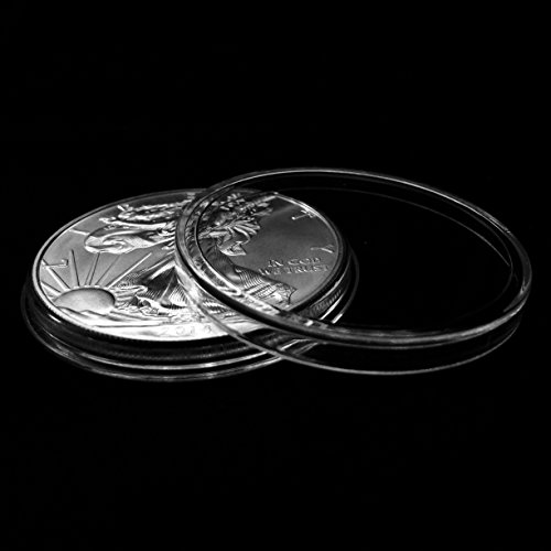 Guardhouse Silver Eagle 40mm Direct Fit Coin Capsules, 50 pack