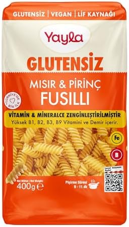 Yayla Mısır Pirinç Fusıllı Poşet 400 Gr — Amazon ürün görseli