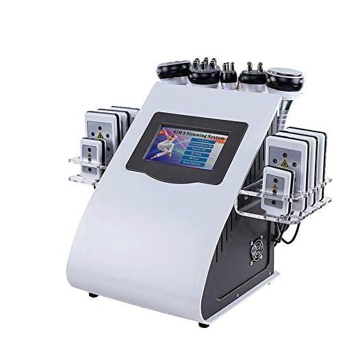 6 in 1 40k cavitation massager machine cellulite removal infrared massager face sculpting tool slimming shaping 110V