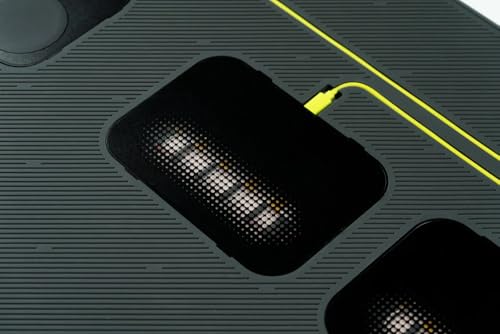 Image of Angry miao Wireless Charging Mouse Pad, Large RGB Gaming Desk Mat with Fast Wireless Charging Area, Extended Non-Slip Mousepad for Office and Gaming, Durable Water-Resistant Surface