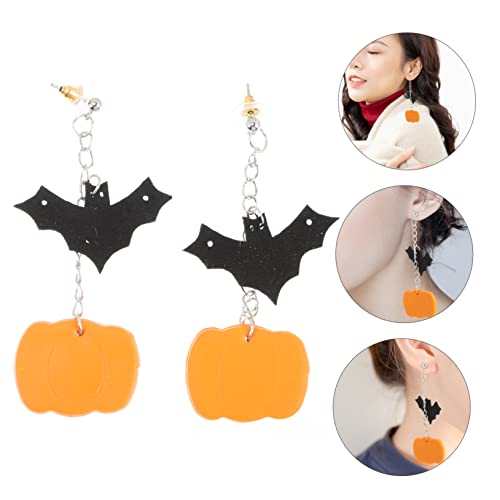 Boucles oreilles Halloween légères sans douleur pour fête costumée