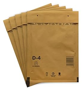 100 Bigtec Luftpolsterumschläge D4 braun