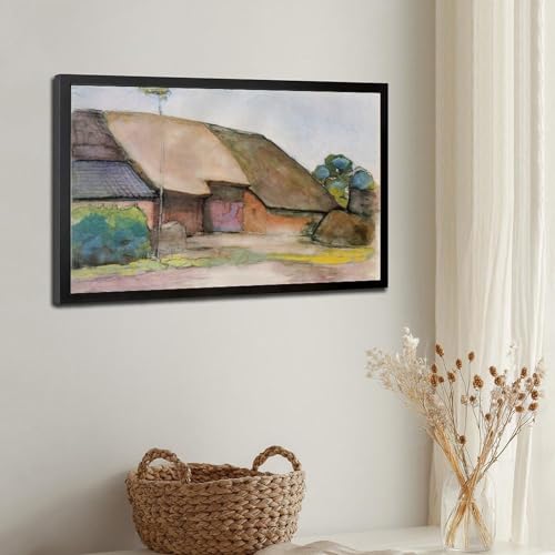 Impression sur toile cadre suspendu salon chambre Mondrian
