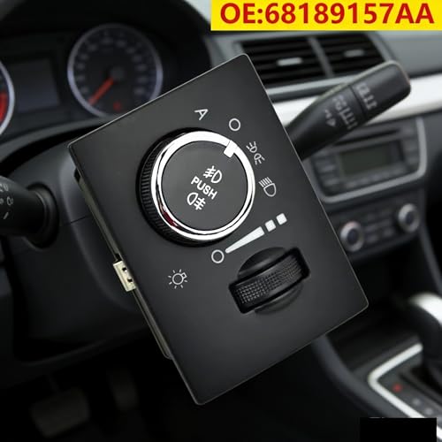 Interruptor de faros para reparar fallo de luces en Dodge Challenger 2014 68189157AA 6