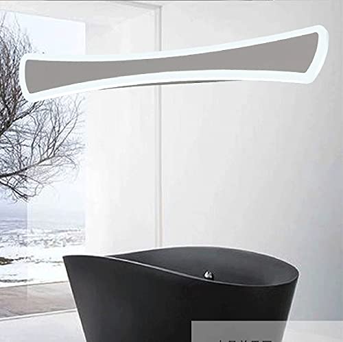 Applique acrylique de créativité 20W pour miroir de salle de bain chic