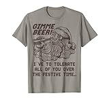 Photo Gallery uomo gimme beer! devo tollerarti durante il periodo di festa natale maglietta Photo Gallery uomo gimme beer! devo tollerarti durante il periodo di festa natale maglietta