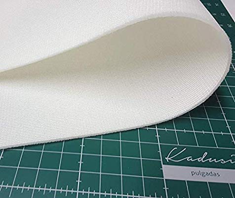 (5mts) Mousse stabilisateur 3,5 mm avec doublure pour loisirs créatifs, largeur 80 cm