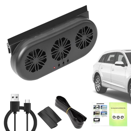 Ventilador de escape automático para coche que elimina el calor extremo en camiones