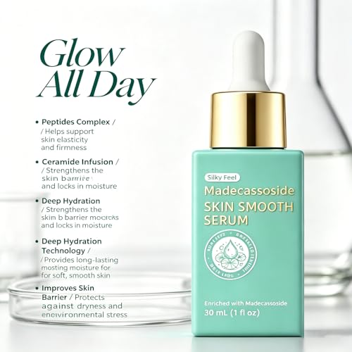 Generic Ceramide Barrier Serum, Moisturizing Ceramide Facial Serum, Lightweight Non Irritating Daily Care, Maintains Soft Smooth Comfortable Skin Texture (2 bottle)