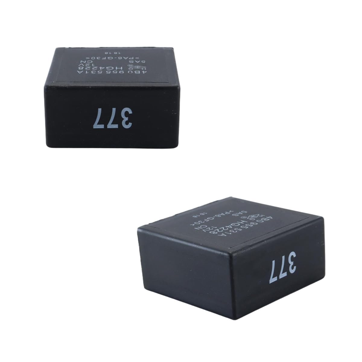 Ludom Relé de control de limpiaparabrisas con retardo intermitente 377, compatible con Golf y Passat de 2002 a 2012, 4B0955531A