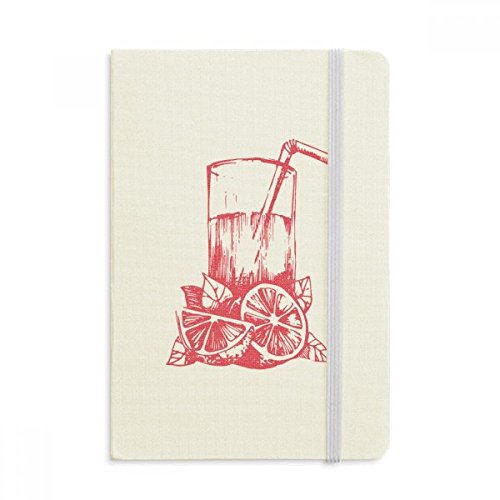 Journal A5 pour ordinateur portable couverture souple citron
