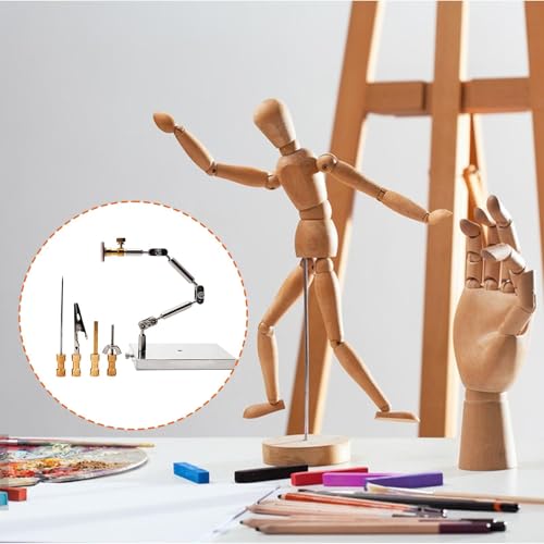Support d'armature animation image par image et présentoir de poupées