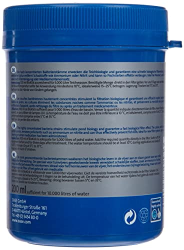 Oase BioKick Pond Filter Bacterias Starter 200 ml miniatura 2