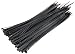 Zip Ties Heavy Duty 10 Inch, Black Nylon Cable Ties 150 Piece / Wire Ties by Heavy Duty Ties
