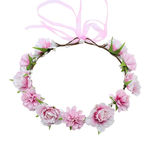 Couronne de fleurs bohème, le cadeau idéal pour demoiselle d'honneur
