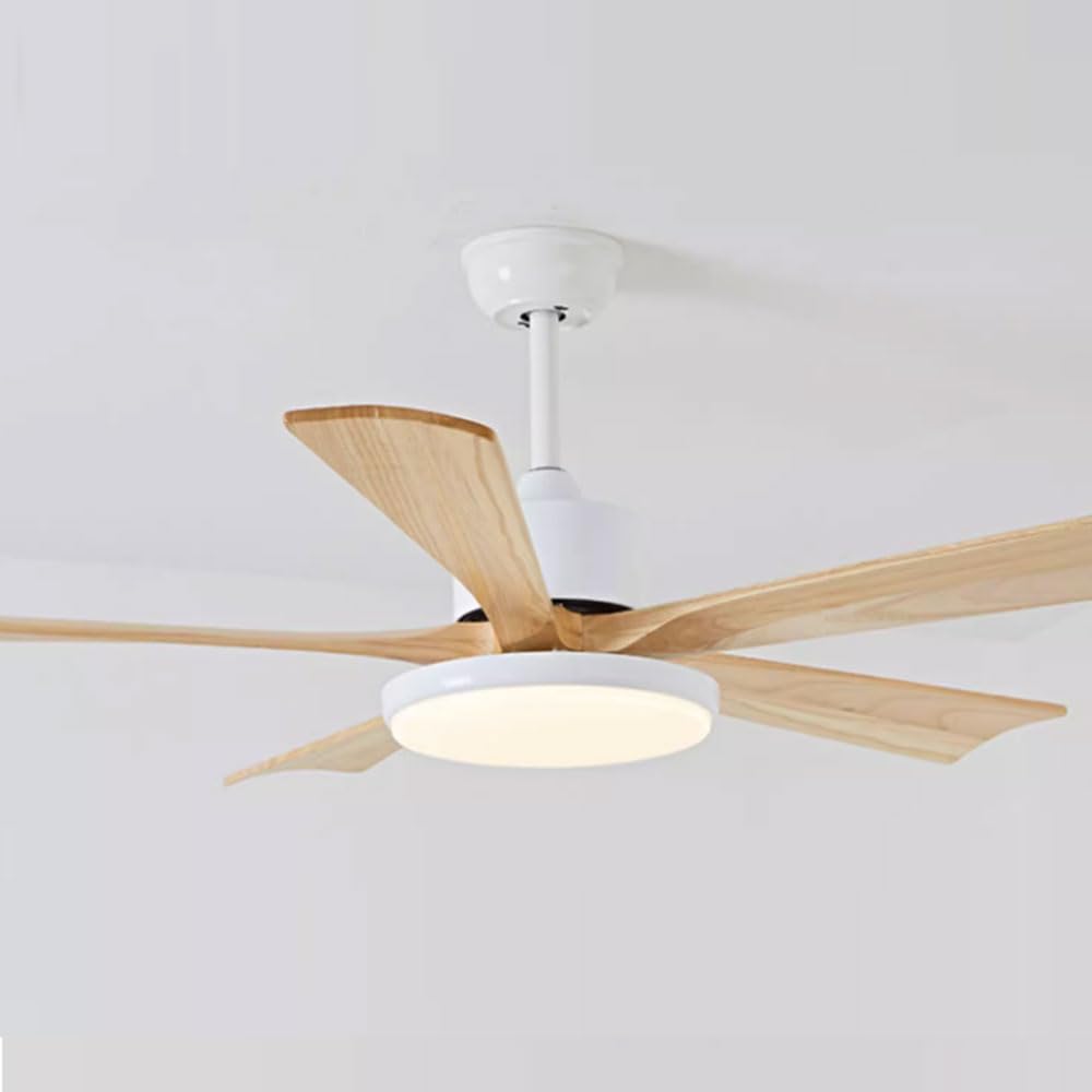 Plafonnier ventilateur de plafond moderne LED à télécommande 3 vitesses