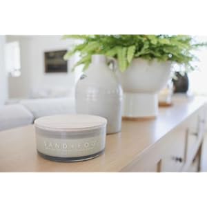 Sand Fog Scented Candle Tropical Citrus Additional Scents and Sizes 100 Cotton Lead Free Wick Luxury Air Freshening Jar Candles Perfect Home Decor for Your Cocktail Table 34 oz OrangeViolet