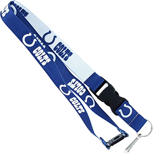 Cordon réversible NFL Indianapolis Colts aminco tour de cou porte-badge