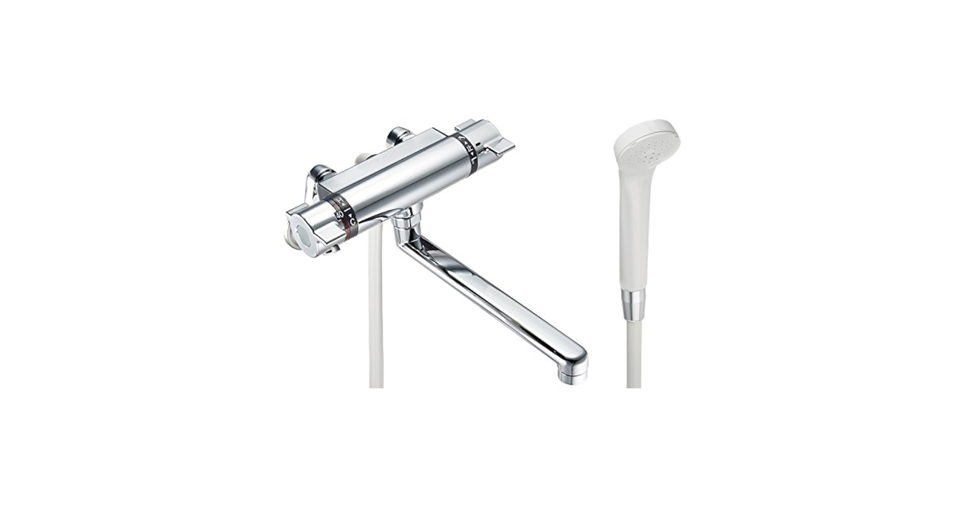 Amazon | KVK サーモスタット式シャワー混合水栓 KF800TR2