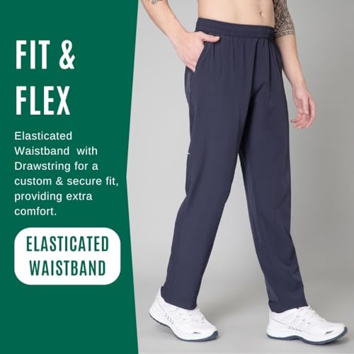 Image of Track Pant for Men for Running, Gym Sports Lower for Men & Boys Summer Track Pants for Men, Boys Multipurpose Mens Lower Activewear Regular Fit Trousers Sports Night Pants for Men