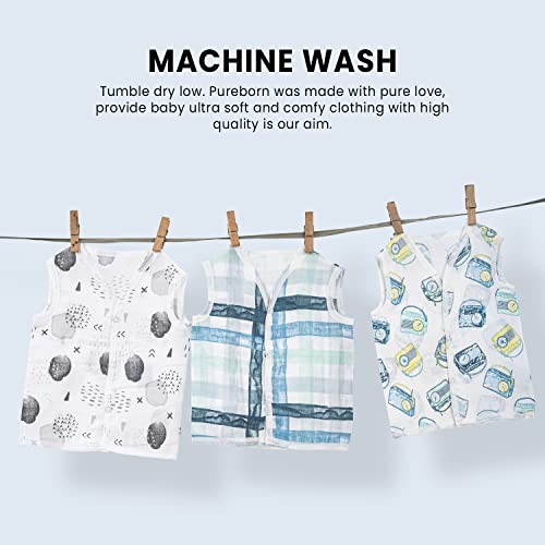 BAYBEE 100 Cotton Muslin Baby Vest Clothes for New Born, Soft