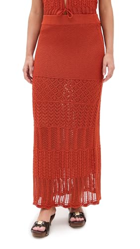 Madewell Women's Pointelle-Stitch Maxi Skirt