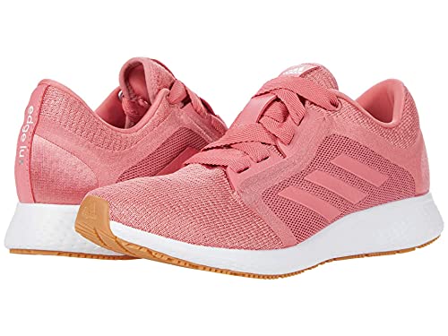 adidas womens Edge Lux 4 Running Shoe, Crew Blue/Crew Navy/Pink, 9.5 US