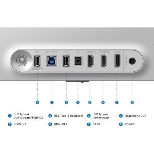 undefined SAMSUNG 27” Odyssey OLED G6 G60SF QHD QD-OLED Gaming Monitor, 500Hz Refresh Rate, 0.03ms (GtG) Response Time, G-Sync Compatible, VESA DisplayHDR TrueBlack 500, LS27FG602SNXZA, 2025, 3 Yr Warranty の商品画像 7