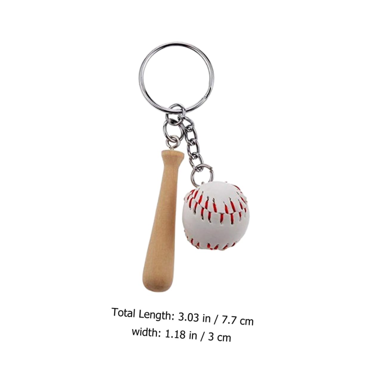 PRETYZOOM Stk Baseball-Schlüsselanhänger Athleten-Souvenir-Schlüsselanhänger Baseball- Schlüsselringe Schlüsselbund hängender Motto-Partyzubehör empfindlich Pu