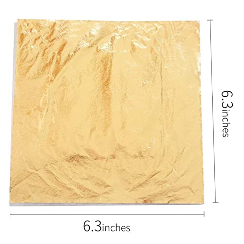 100pcs, Gold Foil Sheet, Pure Copper Foil Sheet, Gold Foil Paper, 5.5