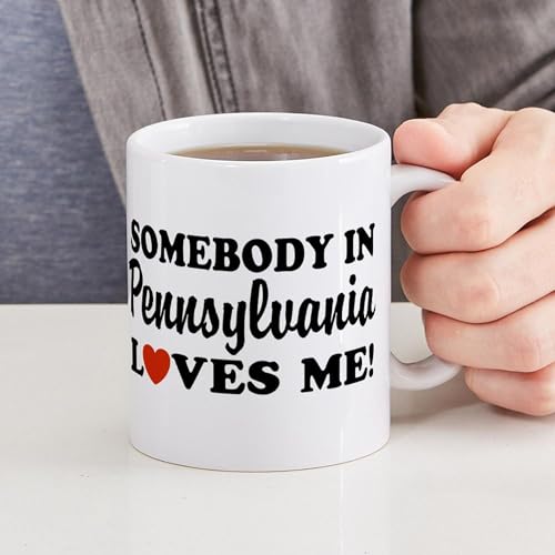 Taza cerámica 11 oz CaféPress Somebody In Pennsylvania miniatura 6
