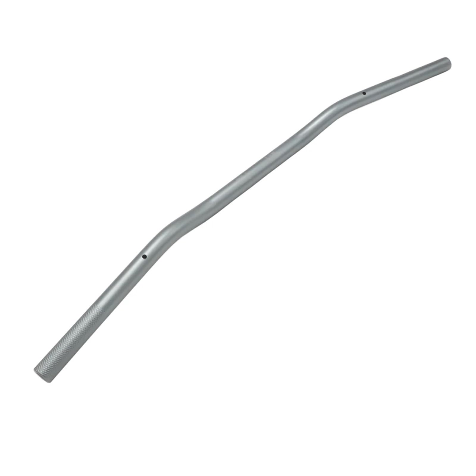 Manubrio CNC universale da 22 mm | Manubrio motore in lega di alluminio Moto Scooter Manubrio antiruggine nero retrò(Titanium)