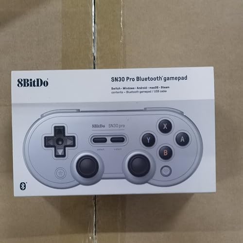 SN30 Pro Wireless Bluetooth Controller, Aggiornamento Del Joystick Ad Effetto Hall, Cavo USB-C Gamepad Compatibile con Switch, Windows, Mac OS, Android, Steam Deck - Controller - Immagine 14