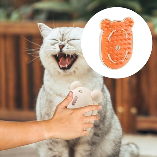 Escova a vapor de gato, escova a vapor de gato para derramamento, Preparação de pentes duplos pente