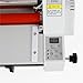 LIYUANJUN Hot Cold Roll Laminator Machine Single&Dual Sided 13 Inch Laminator for School Office Cross-Patterned Films Digital Display Quiet Technology 110V V350